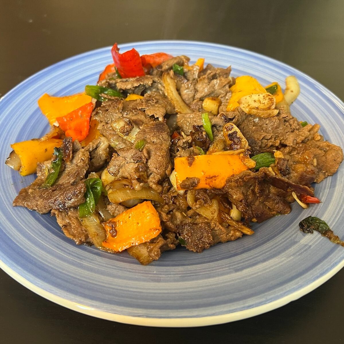 甜椒炒牛肉